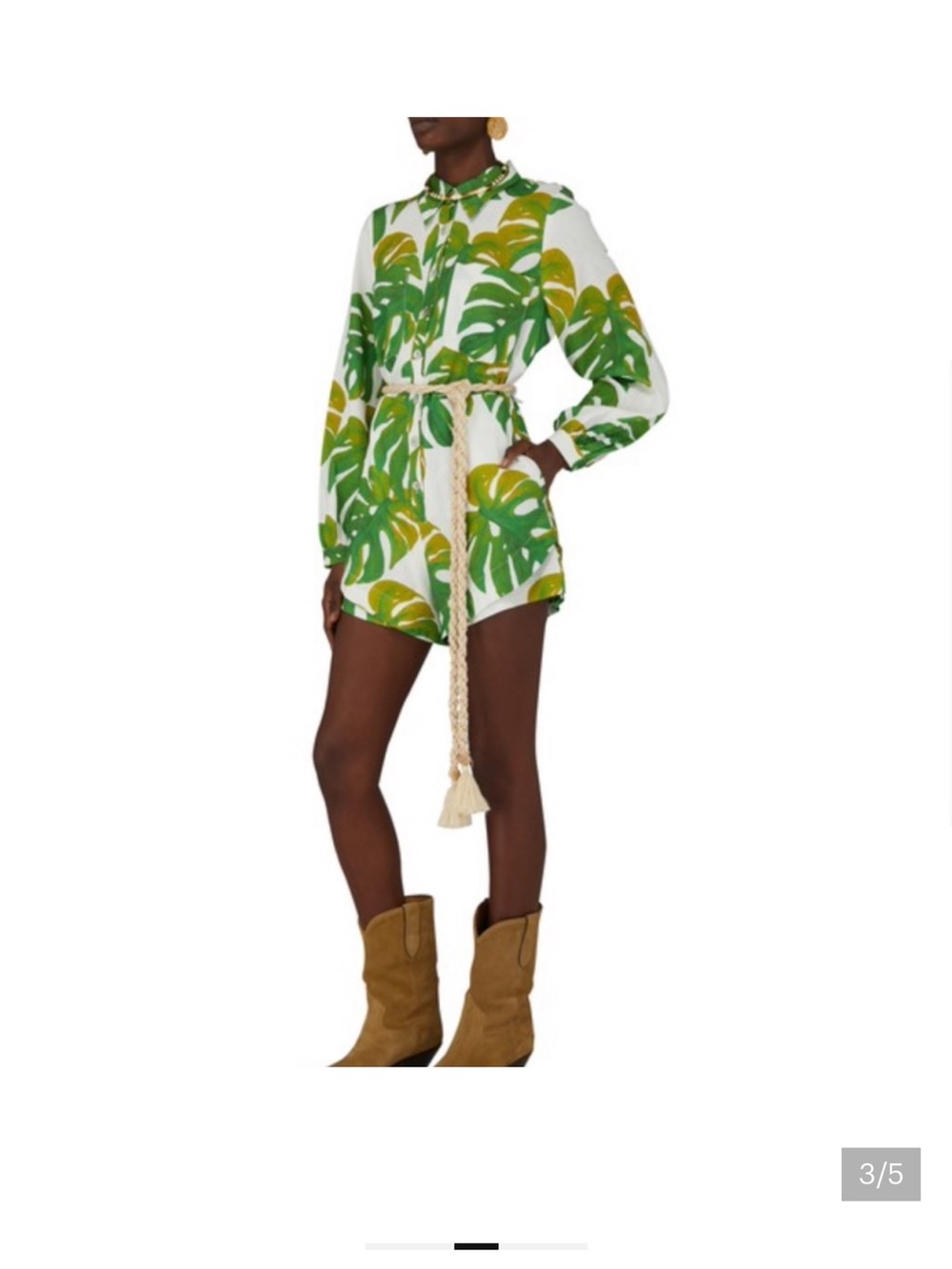 FARM Rio Monstera Romper